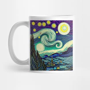 Beautiful Abstract Expressionistic Fantasya Mug